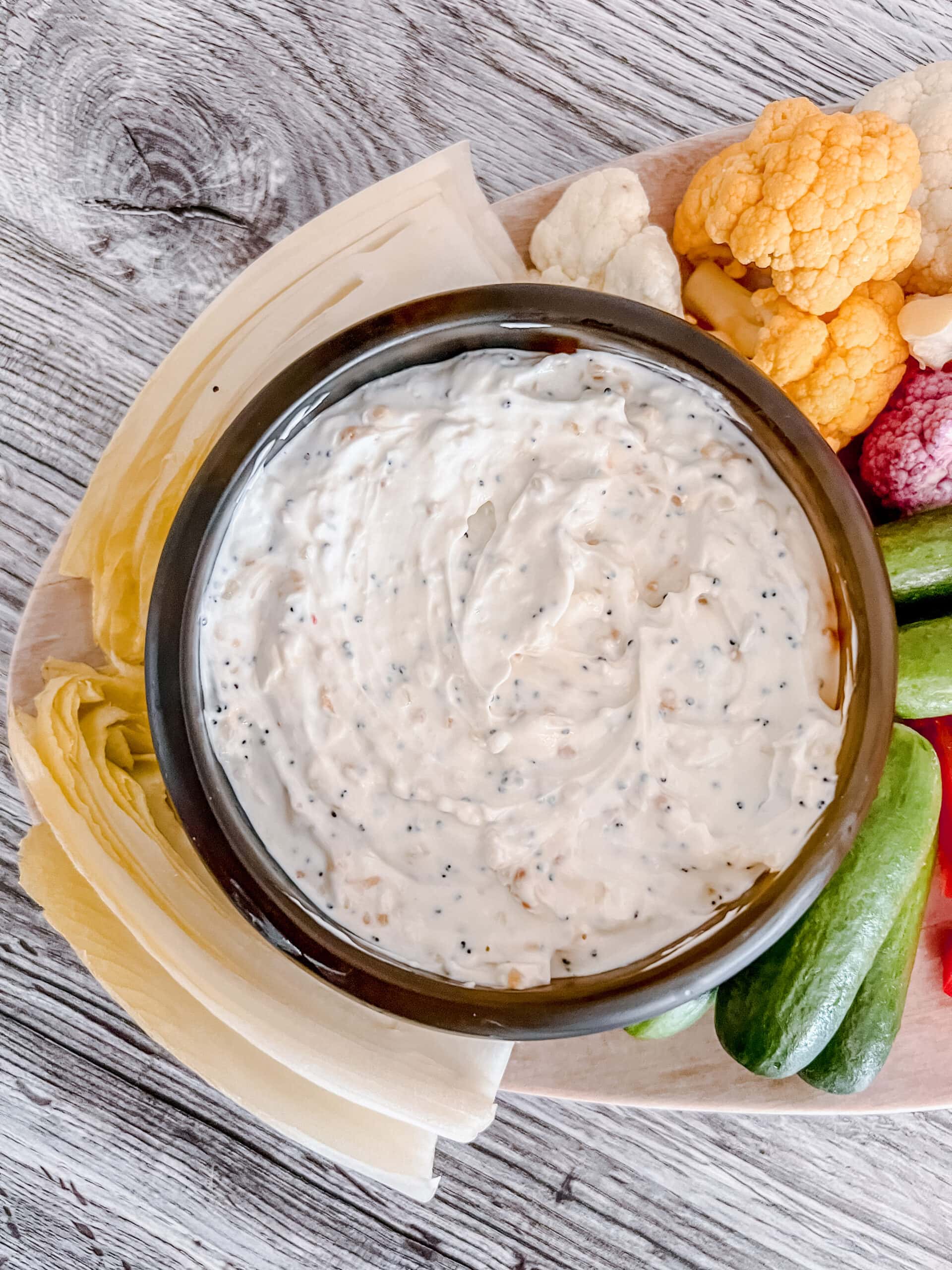 Quick & Easy 3-Ingredient Everything Bagel Dip for Parties